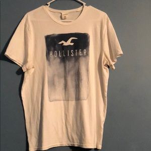 Large hollister white shirt